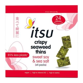 Itsu Sweet Soy & Sea Salt Seaweed Multipack 4x5g