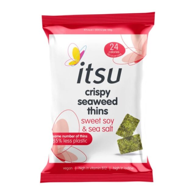 Itsu Sweet Soy & Sea Salt Crispy Seaweed Thins