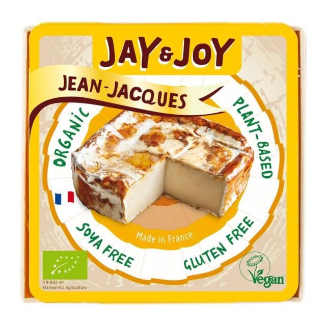 Jay and Joy Jean-Jacques Organic Plant Based Maroilles/Munster Cheese
