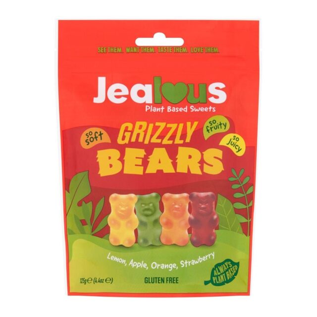 Jealous Sweets Grizzly Bears Plant Based Sweets