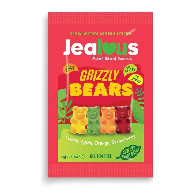 Jealous Sweets Grizzly Bears Plant Based Sweets