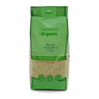 Just Natural Organic Brown Sushi Rice