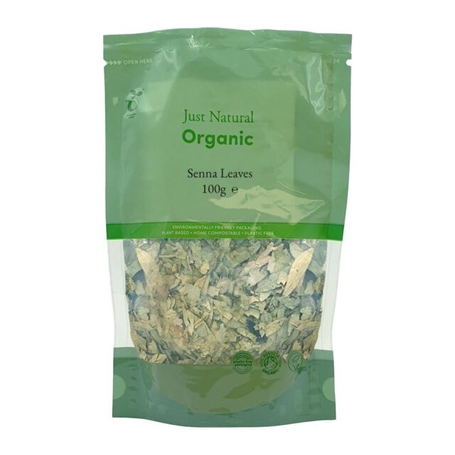 Just Natural Organic Senna Leaves
