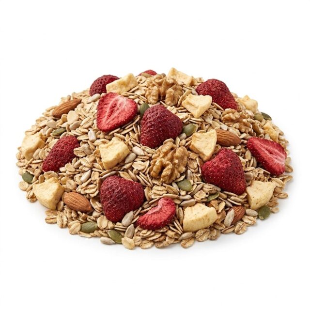 Just Natural Bulk Organic Gluten Free Apple & Strawberry Muesli