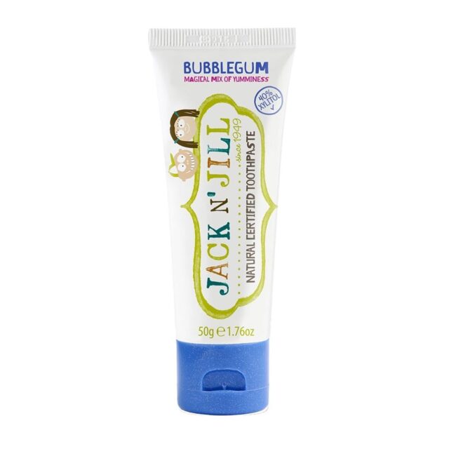Jack N Jill Natural Certified Kids Toothpaste Bubblegum