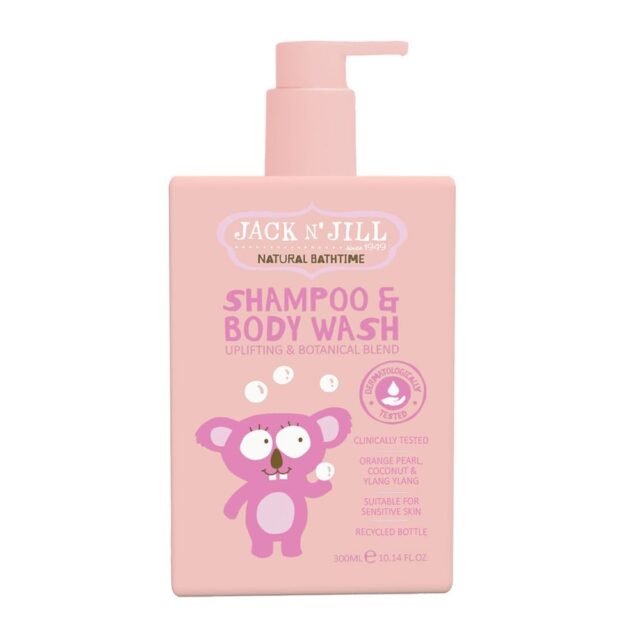 Jack N Jill Shampoo & Body Wash Natural