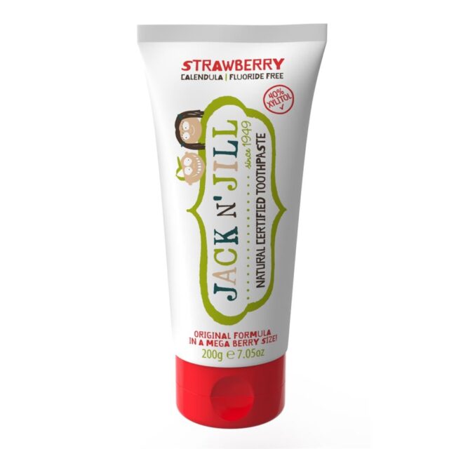 Jack N Jill Natural Certified Kids Toothpaste Mega Berry