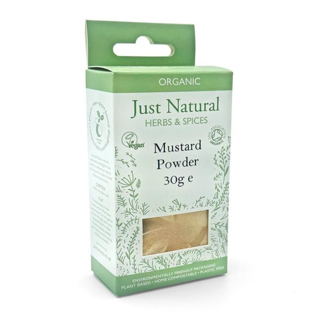 Just Natural Organic Mustard Powder (Box)