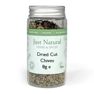 Just Natural Organic Dried Cut Chives (Glass Jar)