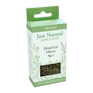 Just Natural Organic Dried Cut Chives (Box)