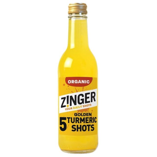 James White Zinger Organic Ginger 5 Shots Dosing Bottle