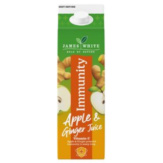 James White Immunity Apple & Ginger Juice and Vitamin C
