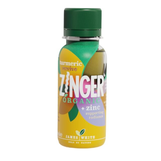 James White Zinger Organic Turmeric Revive and Zinc Shot