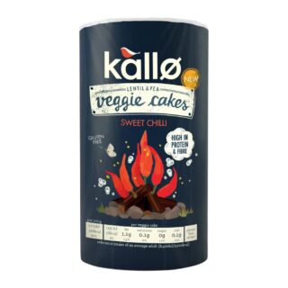 Kallo Sweet Chilli Lentil & Pea Veggie Cakes