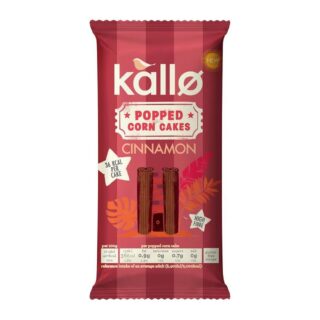 Kallo Cinnamon Popped Corn Cakes