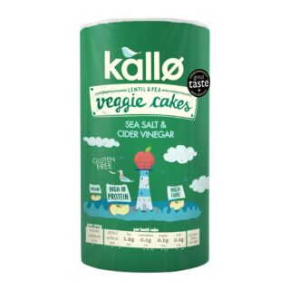 Kallo Salt and Vinegar Veggie Cakes