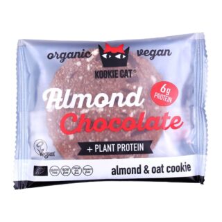 Kookie Cat Protein Dark Chocolate Cookie 50g - Gluten Free Organic