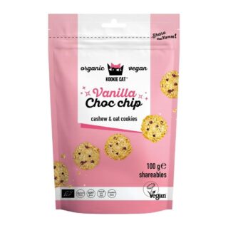 Kookie Cat Vanilla Choc Chip Mini Cookies