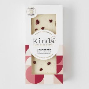 Kinda Co Vegan Cranberry Cheese Block 120g