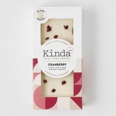Kinda Co Vegan Cranberry Cheese Block