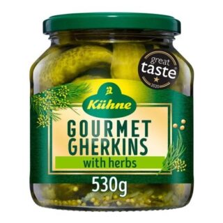 Kuhne Gourmet Gherkins With Herbs