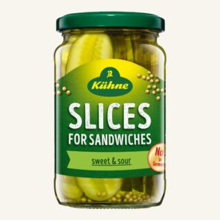Kuhne Gherkin Sandwich Slices
