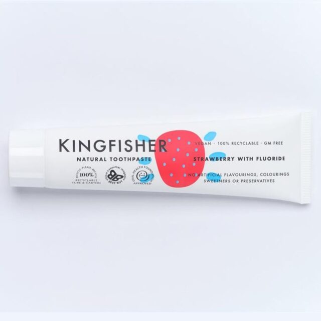 Kingfisher Children's Strawberry Toothpaste with Fluoride