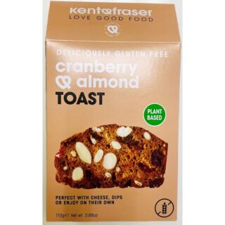 Kent and Fraser Gluten-Free Vegan Cranberry Almond Toast