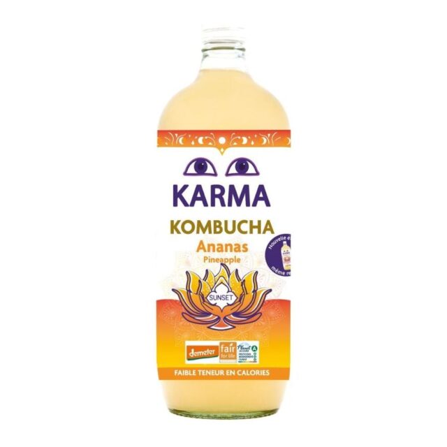 Karma Kombucha Kombucha Sunset Pineapple