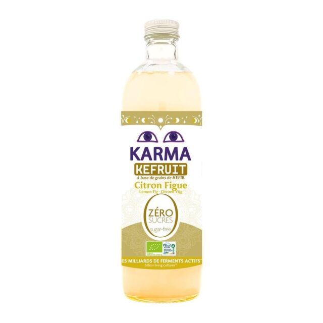 Karma Kombucha Water Kefir Fig & Lemon