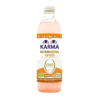 Karma Kombucha Kombucha Zero Sugar Citrus Tangerine