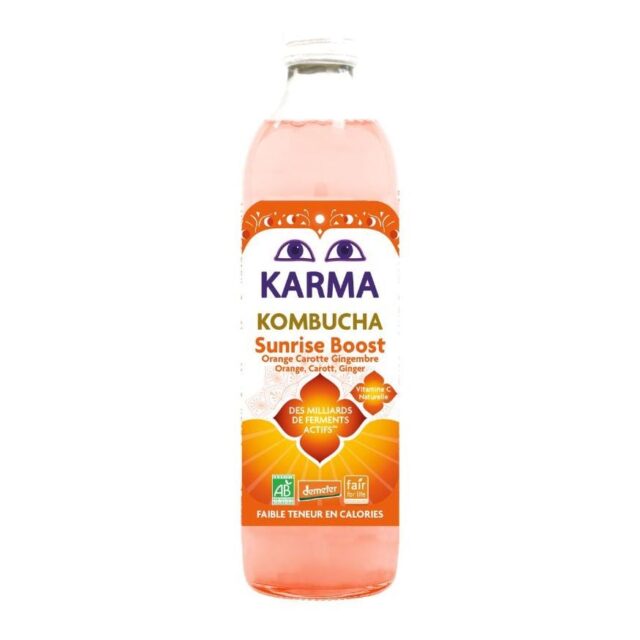 Karma Kombucha Kombucha Sunrise Boost