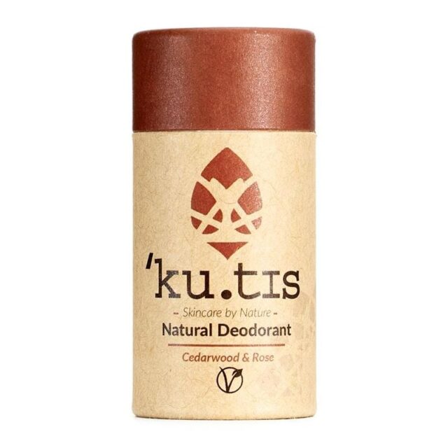 Kutis Skincare Plastic Free Natural Cedarwood & Rose Deodorant
