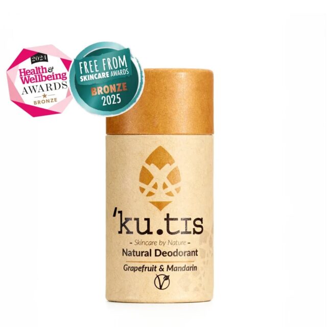 Kutis Skincare Plastic Free Natural Grapefruit & Mandarin Deodorant