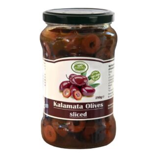 Korvel Kalamata Olives Sliced Super Colossal