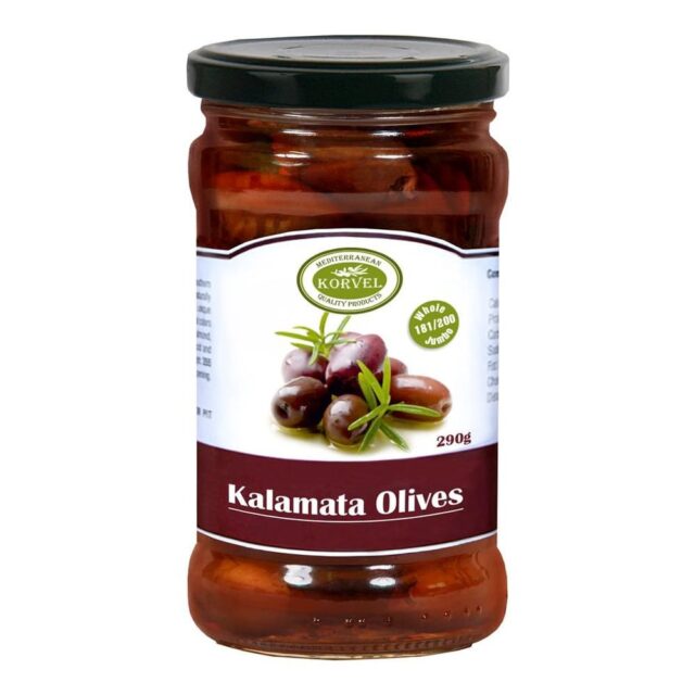 Korvel Kalamata Olives Super Colossal