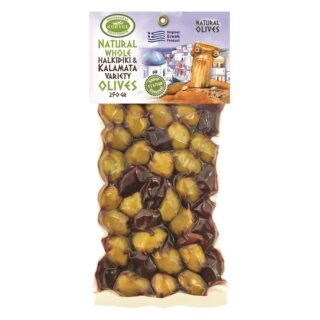 Korvel Greek Mix Kalamata/Green Olives