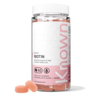 Known Nutrition Biotin (Ve) 60 Gummies