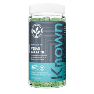 Known Nutrition Vegan Creatine Sour Apple (Ve) 60 x Gummies