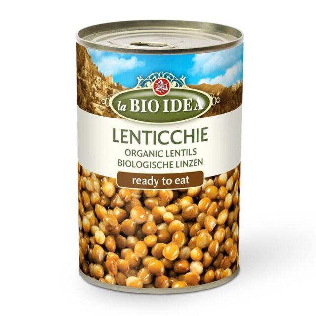 La Bio Idea Organic Lentils 400g Tin