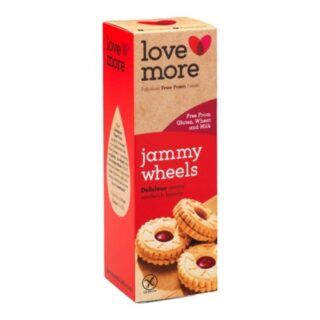 Lovemore Foods Wheat Gluten & Milk Free Jammy Wheels