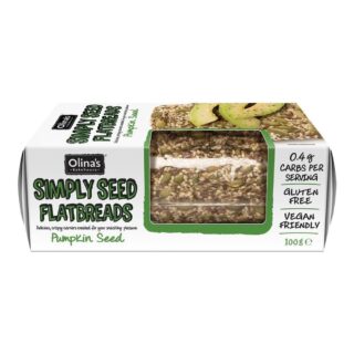 Olinas Bakehouse Gluten Free Pumpkin Seed Flatbreads