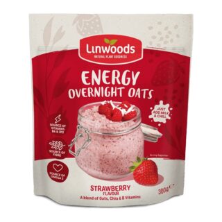 Linwoods Overnight Oats Strawberry Energy