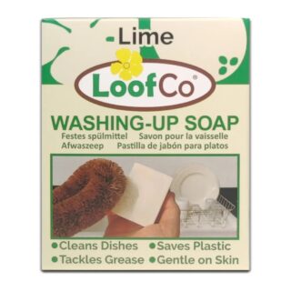 LoofCo Washing-Up Soap Bar Lime - Palm Oil Free