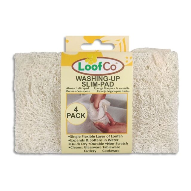 LoofCo Washing-Up Slim Pad 4 Pack