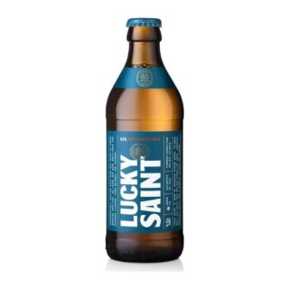 Lucky Saint Superior Unfiltered Alcohol Free Lager Bottle
