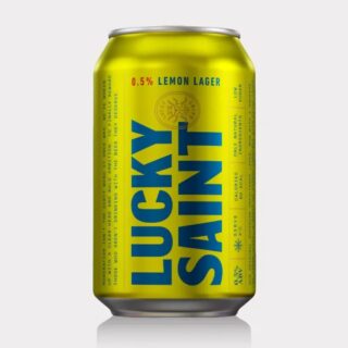 Lucky Saint Superior Unfiltered Alcohol Free Lemon Lager 4x330ml
