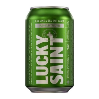 Lucky Saint Sea Salt and Lime Lager 330ml Can