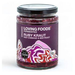Loving Foods Organic Ruby Sauerkraut