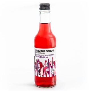 Loving Foods Organic Blueberry & Lavender Kombucha